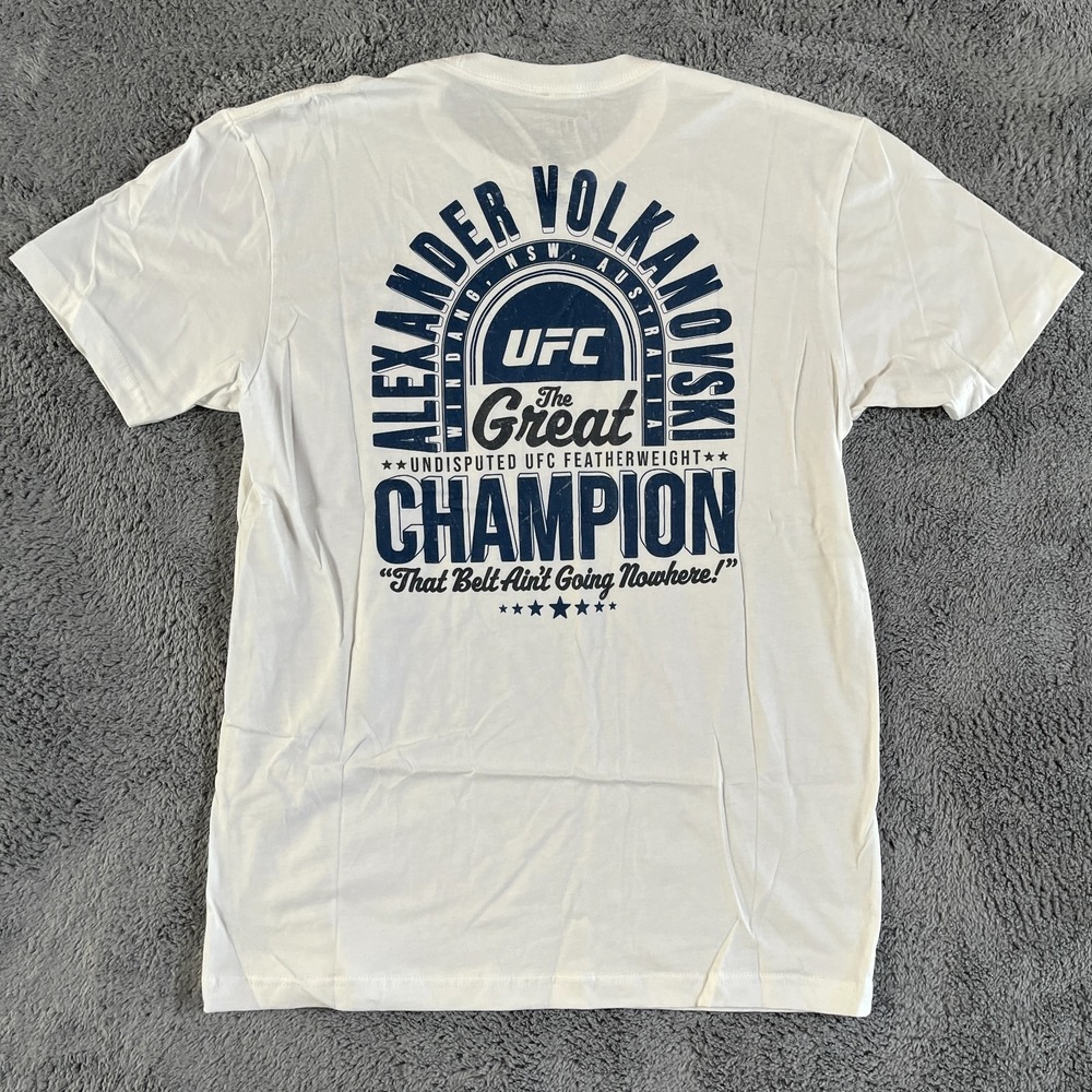 UFC Shirt Large Volkanovski Alexander Volkanovski Champion Featherwieght Tee